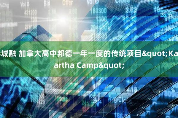 华城融 加拿大高中邦德一年一度的传统项目"Kawartha Camp"